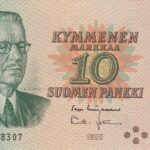 Finnland 10 Markkaa 1980 Pick P.111 UNC Vorderseite