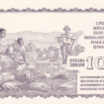 Jugoslawien 100 DINARA 1955 Pick P.68 - Probedruck aUNC Vorderseite