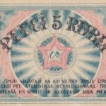 Lettland 5 Rubli 1919 Pick R3 UNC