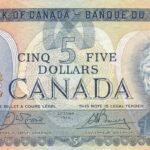 Kanada 5 Dollars 1979 Pick 92 XF Vorderseite