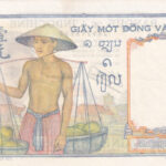 Französisch-Indochina 1 Piastre ND (1932-1949) Pick 54e VF Rückseite