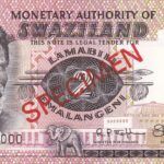 Eswatini 2 Emalangeni 1974 Pick 2s UNC Vorderseite