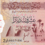 Libyen 20 Dinars 2016 Pick 83 UNC Vorderseite