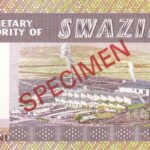 Eswatini 2 Emalangeni 1974 Pick 2s UNC Rückseite