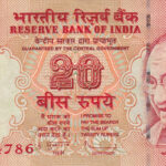 Indien 20 Rupees 2011 Pick 096d UNC Vorderseite