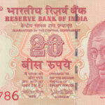 Indien 20 Rupees 2017 Pick 103x UNC Vorderseite