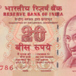 Indien 20 Rupees 2012 Pick 103 UNC Vorderseite